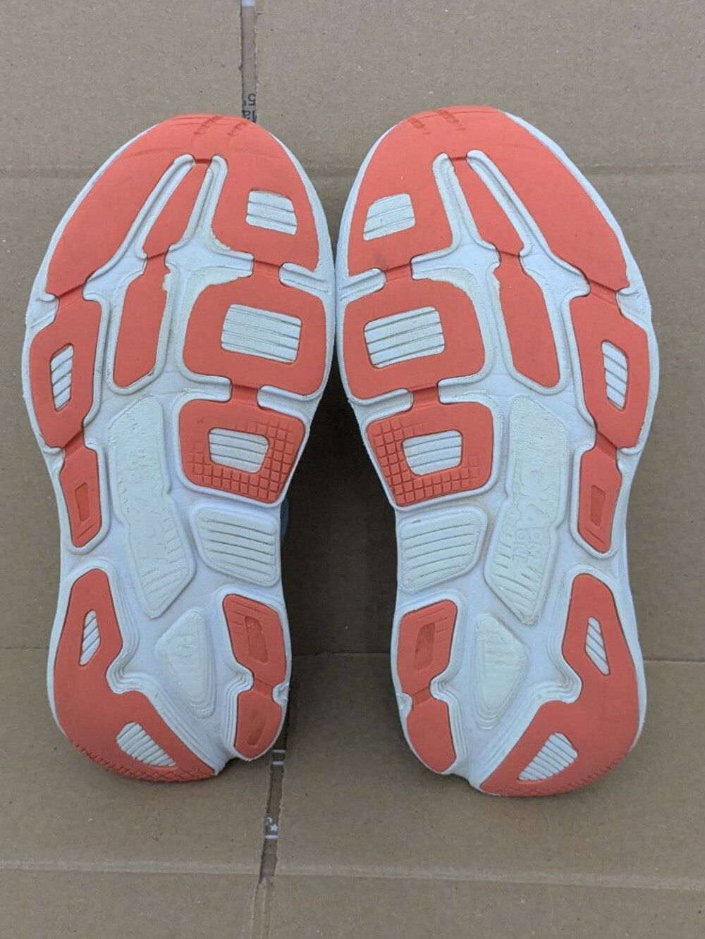 Hoka Women's Bondi 7 Blue Fog Glass Running Shoes 1110531 BFBG Size 11D - Picture 15 of 16